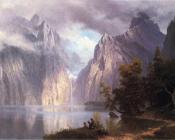 阿尔伯特 比尔施塔特 : Scene in the Sierra Nevada